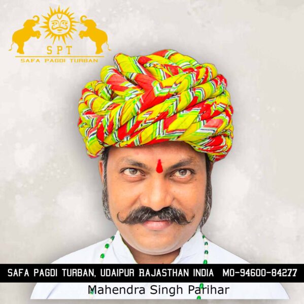 Explore the Elegance of Rajasthani Gol Safa Badmeri
