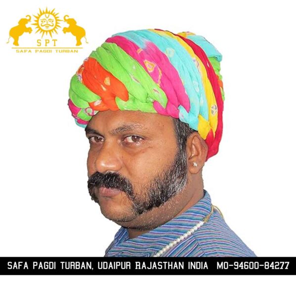Rajasthani Gol Safa Turban