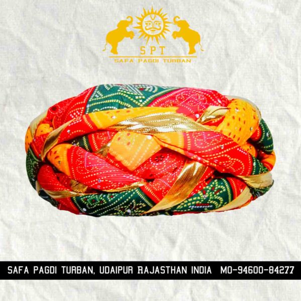 Experience Elegance with a Rajasthani Gol Safa