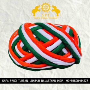 Indian Flag Safa Turban – Celebrate Patriotism with Style