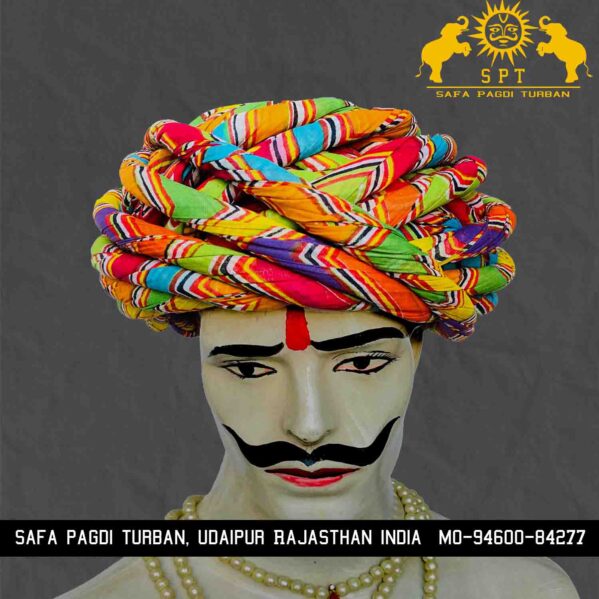 Embrace Tradition with the Rajasthani Gol Safa