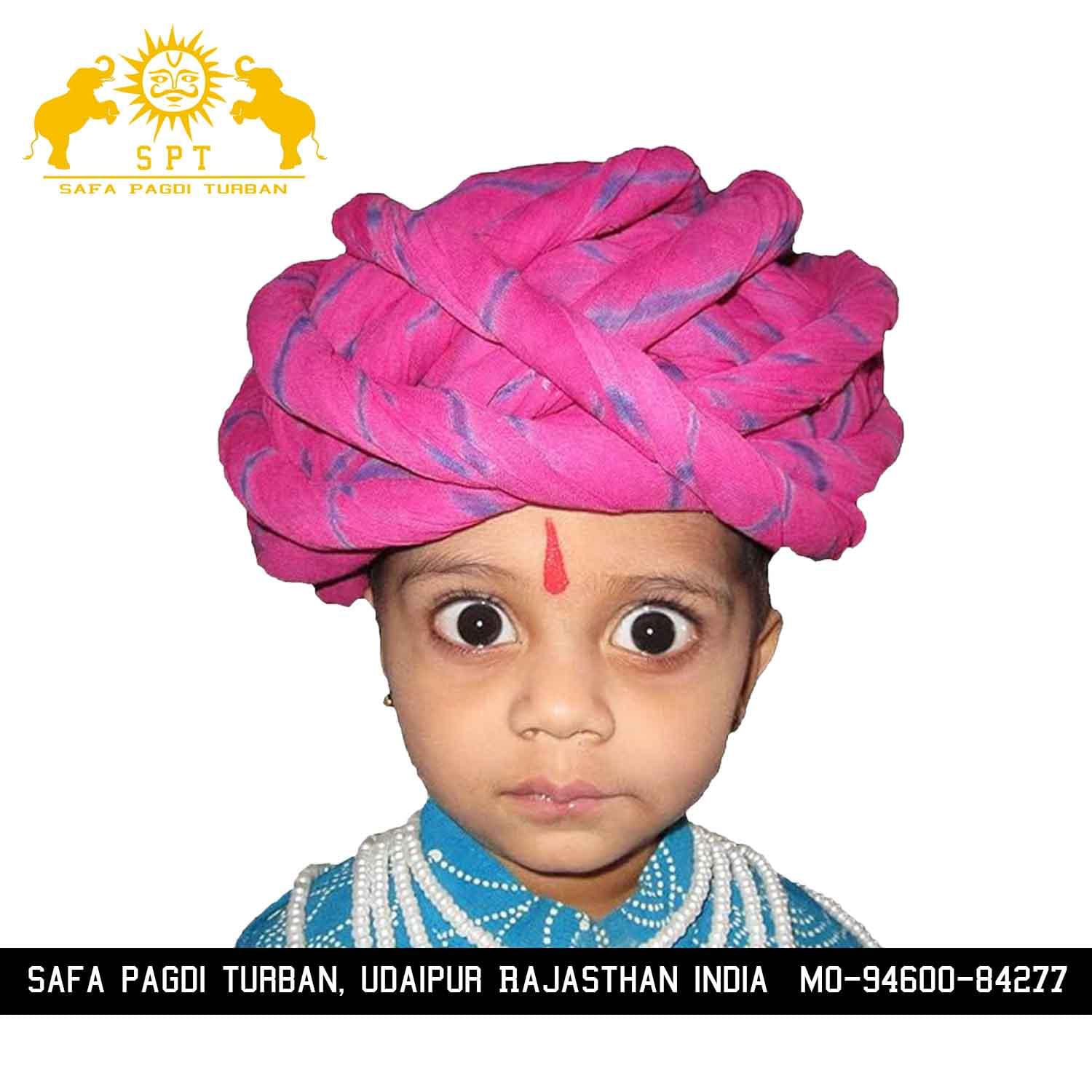 Exquisite Rajasthani Gol Safa: A Traditional Masterpiece
