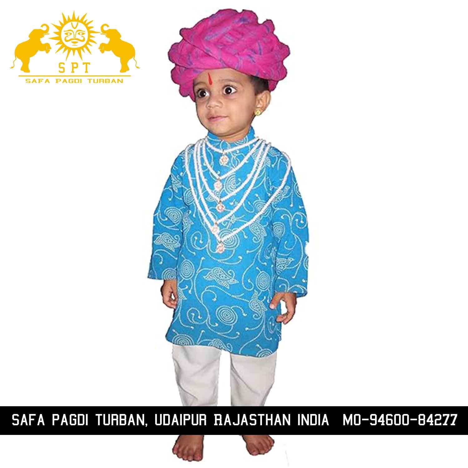 Exquisite Rajasthani Gol Safa: A Traditional Masterpiece - Image 2