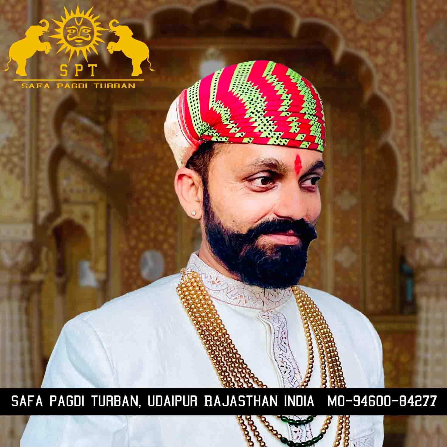 Mewari Multi-Colour Pagdi: A Vibrant Cultural Symbol - Image 2