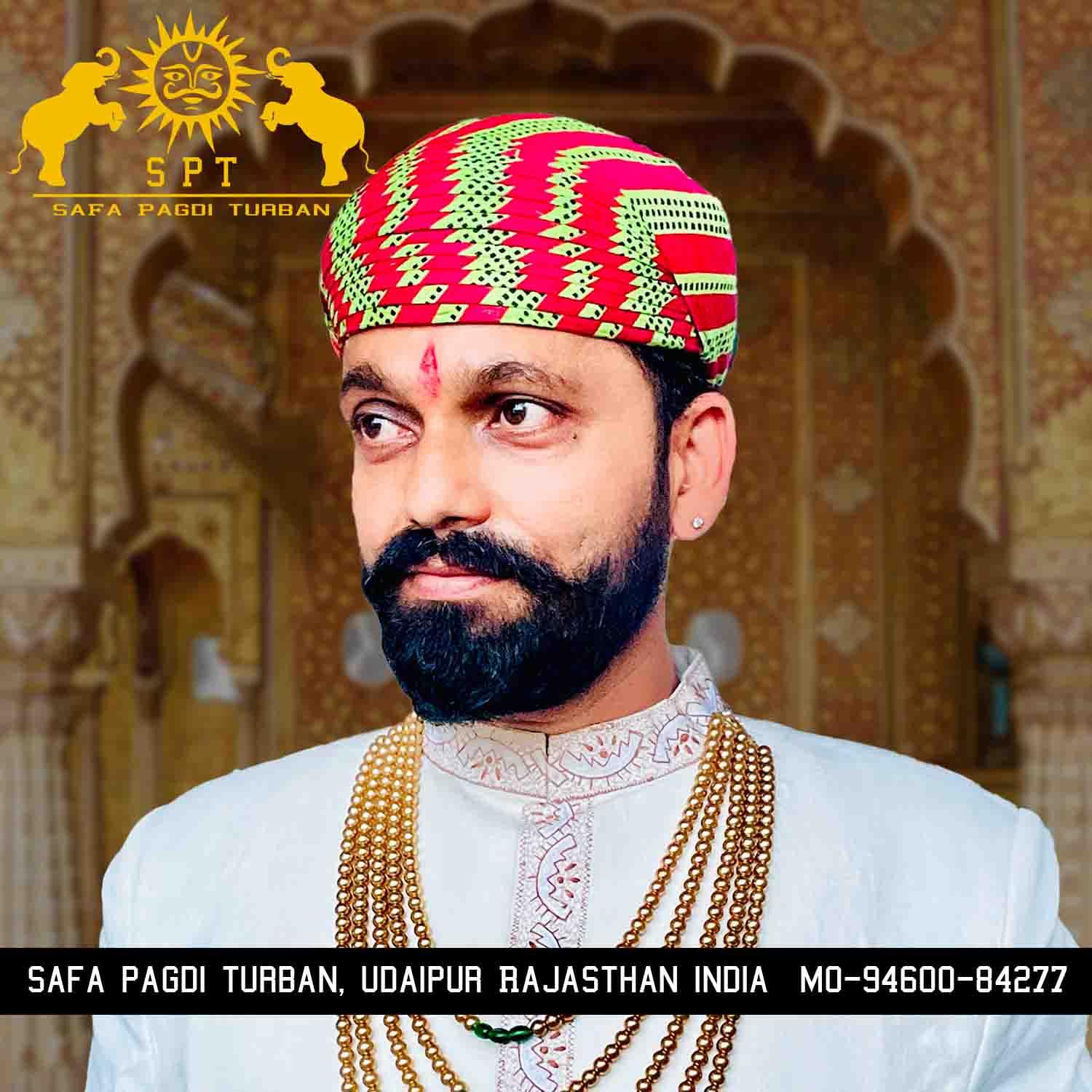 Mewari Multi-Colour Pagdi: A Vibrant Cultural Symbol - Image 3